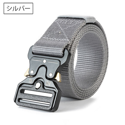 タクティカルベルト サバイバルゲーム サバゲ― ミリタリー ナイロンベルト ワンタッチバックル 商品画像5