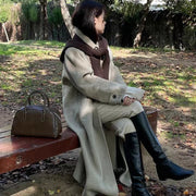 マフラー フード付き 一体型 レディース メンズ 女性 男性 大人 リブニット ロング 暖かい あったか 防寒 寒さ対策 冬 無地 単色 シンプル かわいい 男女兼用 ユニセックス