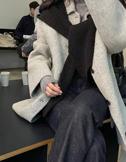 マフラー フード付き 一体型 レディース メンズ 女性 男性 大人 リブニット ロング 暖かい あったか 防寒 寒さ対策 冬 無地 単色 シンプル かわいい 男女兼用 ユニセックス