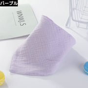 スタイ よだれかけ ビブ ベビー 赤ちゃん 子供 バンダナ 前掛け 三角 吸水 スナップボタン 無地 シンプル 出産祝い ギフト