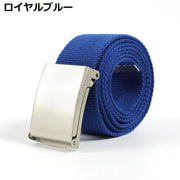ベルト メンズ レディース キャンバス ガチャベルト GIベルト バックル 穴なし 無地 カジュアル シンプル 38mm ロング 長さ110cm 130cm ファッション小物 穴無し スライド式 無段階調整 ストリート ギフト 贈り物 父の日 母の日 敬老の日 男性 紳士 彼氏 夫 女性 婦人 彼女 妻 友達 男女兼用 ユニセックス カップル 夫婦 お揃い