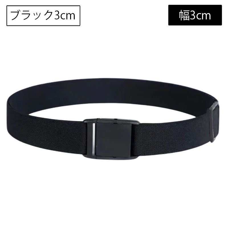 ベルト レディース 女性用 ワンタッチバックル シンプル カジュアル 商品画像2