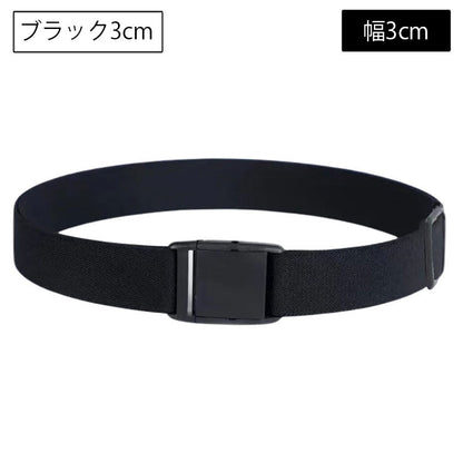 ベルト レディース 女性用 ワンタッチバックル シンプル カジュアル 商品画像2