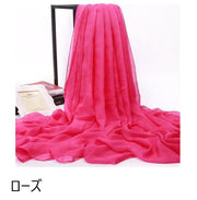 ストール レディース ショール 大判 200cm 透け感 大きめ シフォン ふんわり 薄手 ロング きれいめ 大人 上品 紫外線対策 春 秋 夏 冷房対策 冷え対策 日焼け防止 フェミニン エレガント スタイリッシュ おしゃれ かわいい ギフト プレゼント 贈り物 女性用