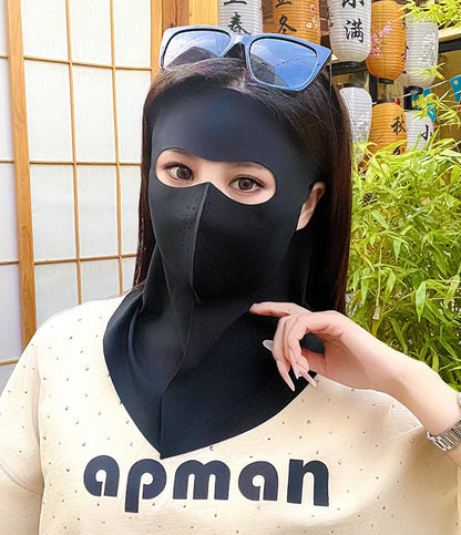 フェイスカバー フェイスマスク ネックカバー 女性 夏 接触冷感 商品画像2