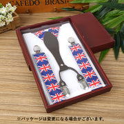 サスペンダー 大人用 ユニセックス レディース メンズ 国旗柄 イギリス フォーマル かわいい おしゃれ お出かけ 結婚式 プレゼント ファッション小物 男性用 女性用