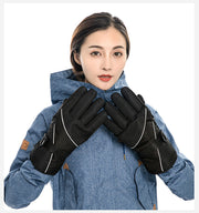 スキー手袋 レディース 女性 グローブ スノーボード ウィンタースポーツ 防水 防滑 保温 カジュアル お洒落