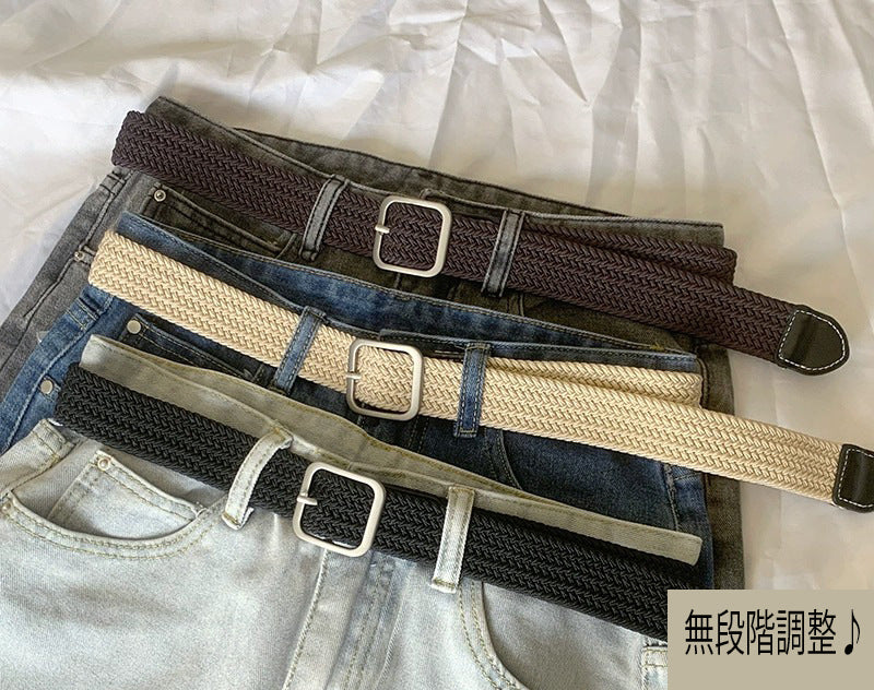 ベルト メッシュベルト レディース 女性 編み込み 網目 商品画像2