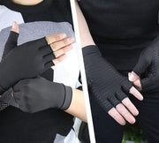 グローブ 手袋 指なし フィンガーレス 滑り止め メンズ レディース 男女兼用 サイクリンググローブ サイクルグローブ トレーニンググローブ サポーター スポーツ アウトドア 黒 ゴルフ 自転車 筋トレ トレーニング ユニセックス 男性 女性