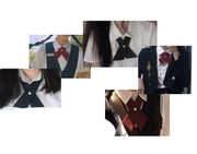 クロスタイ 学生用リボン ネクタイ レディース 制服 学生服 業務用 レストラン キッチン イベント パーティー コスチューム 衣装 無地 単色 シンプル