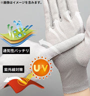 手袋 グローブ レディース ショート丈 スマホ対応 夏 UVケア 紫外線対策 日焼け防止 滑り止め 薄手 メッシュ 通気性 無地
