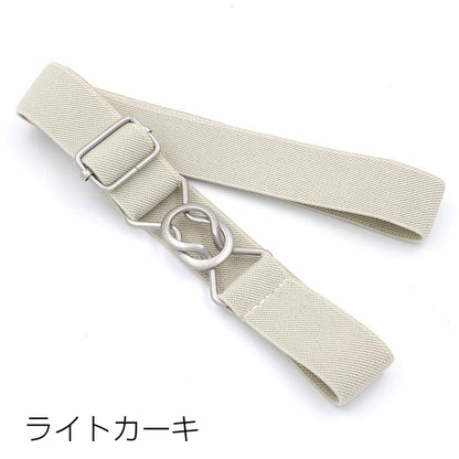 ベルト 子供用 8の字バックル ゴムベルト だるまひっかけ キッズ 商品画像5