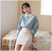 つけ襟 付け襟 レディース 総レース 花柄 シフォン フェイクカラー レイヤード 重ね着 無地 ブラウス シャツ ボタン 可愛い