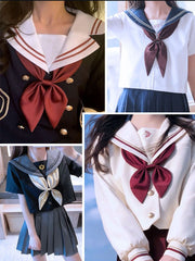 セーラースカーフ パータイ 三角タイ セーラー服 レディース 女子学生用 セーラーリボン タイ 学生服 コスプレ衣装