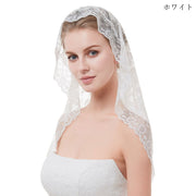 ウエディングベール ブライダルベール レディース 女性 ブライダル小物 ブライダル雑貨 ウエディング小物 ウエディング雑貨 総レース 小型 小さめ 花柄 フラワー 薔薇 バラ ホワイト ブラック エレガント 華やか 可愛い キュート フェミニン おしゃれ コスプレ小物 ゴスロリ ロリータファッション 仮装