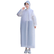 レインコート ロング丈 フード付き 大人用 男女兼用 カッパ 雨合羽 かっぱ レインウェア 雨具 袖口ゴム レディース メンズ シンプル 定番 ベーシック 梅雨 雨対策グッズ