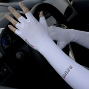 スポーツ用アームカバー アームスリーブ アームサポーター スポーツウェア 腕カバー ドライブ 運転 日よけ 紫外線対策 涼感