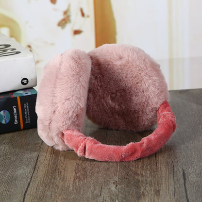 耳あて 耳当て イヤーマフラー フェイクファー 折り畳み可能 イヤーウォーマー 商品画像5