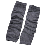 アームカバー アームウォーマー 腕カバー 指だし レディース 女性 無地 単色 シンプル 防寒対策 指穴付き 日焼け対策 日よけ 運転 ドライブ
