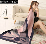 ストール マフラー ショール レディース 大判 ロング 190×70cm 秋冬 防寒 暖かい プレゼント フリンジ リバーシブル フェイクカシミア ネックウォーマー 保温 あったか チェック柄 花 フラワー 幾何学 カジュアル 上品 おしゃれ 小顔コーデ 通勤 通学 オフィス デイリー お出かけ お呼ばれ 春 秋 冬 大人 女性 彼女 妻 友達 ギフト 贈り物 誕生日 母の日