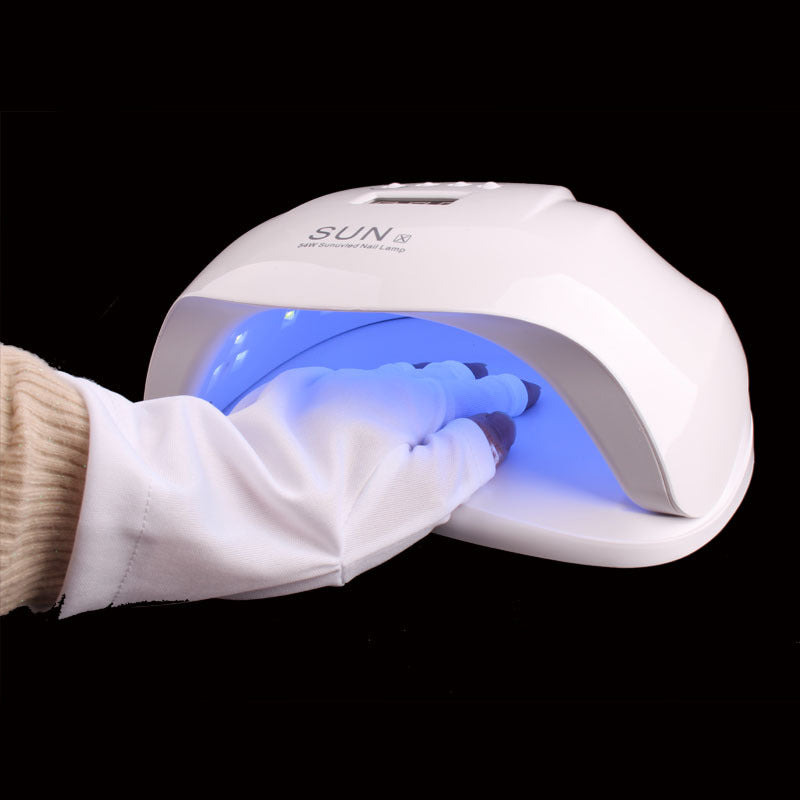 ネイル用UVカット手袋 UVカットグローブ ハンドケア用品 指先なし ネイルグローブ 紫外線対策 商品画像4