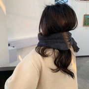 マフラー レディース メンズ 女性 男性 ユニセックス ニット 暖かい あったか 防寒対策 冬 伸縮 無地 単色 シンプル おしゃれ 春 秋 冬 大人 女子 くすみカラー 着回し力 グリーン グレー ライトブルー 春先 薄手 ママ 10代 20代 30代 40代 50代 60代 ホワイト ブラック 黒 中学生 高校生