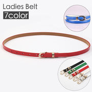 ベルト 細ベルト ウエストマーク レディース 女性 レザー調 フェイクレザー サイズ調整可能 シンプル お洒落 おしゃれ 可愛い お出かけ 普段使い ベーシック 大人女子 ファッション小物 婦人用