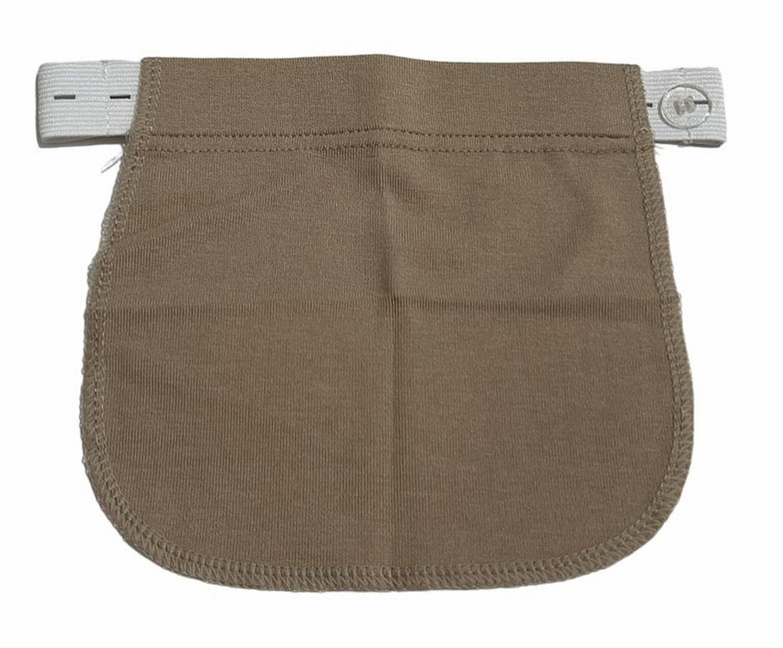 マタニティウエストバンド マタニティウェア ウエストエクステンダー マチ布 妊婦服 調節 カーキ バリエーション画像