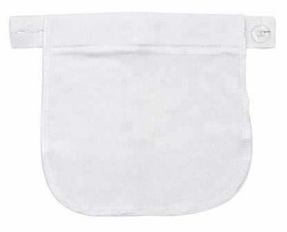マタニティウエストバンド マタニティウェア ウエストエクステンダー マチ布 妊婦服 調節 ホワイト バリエーション画像