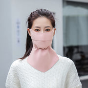 フェイスカバー フェイスマスク ネックカバー 防寒対策 日焼け防止 紫外線対策 防風 アウトドア レディース 女性 婦人 保温 バイク 自転車