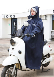 レインコート 手袋付き フェイスガード付き フード付き カッパ 雨合羽 雨具 男女兼用  無地 シンプル 反射材付き ゆったり リュック対応 ロング丈 大きいサイズ バイク 自転車 通勤 通学 アウトドア レインウェア レイングッズ ユニセックス レディース メンズ 女性 男性
