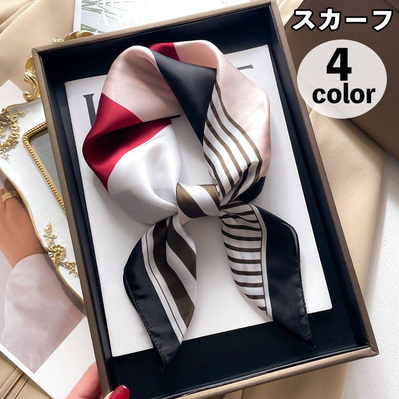 スカーフ 正方形 レディース 女性 大判 ストール 商品画像