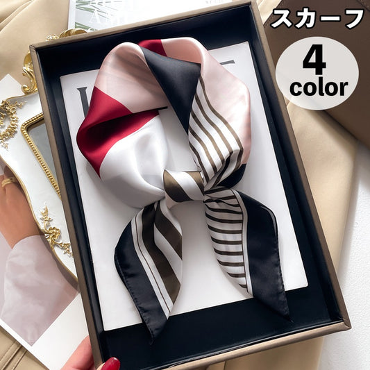 スカーフ 正方形 レディース 女性 大判 ストール 商品画像