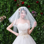 ウエディングベール 結婚式 服飾小物 レディース 女性 ウエディング ショートベール レース 小物 雑貨 ブライダル 花嫁 コスプレ イベント ハロウィン