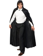 フード付きロングマント ドラキュラ 魔女 サタン ハロウィン Halloween コスプレ コスチューム ローブ 黒 ブラック 男女共用 メンズ レディース 変装 仮想 パーティ イベント クリスマス 宴会 怖い 恐怖 ホラー ゴースト 死神