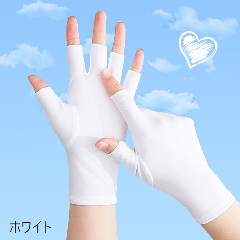 手袋 指無し手袋 フィンガーレス グローブ レディース 女性 商品画像4
