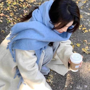マフラー ストール レディース メンズ 無地 シンプル カラバリ豊富 あったか 防寒 かわいい ヘビロテ 冬 お出かけ