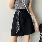 ベルト スカーフベルト レディース 女性 ファッション雑貨 おしゃれ ペイズリー柄 かわいい キュート エレガント ワンポイント ブラック グリーン
