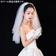 ウエディングベール レディース 女性 服飾小物 頭飾り ヴェール レース 結婚式 ブライダル 花嫁 コスプレ イベント 仮装
