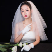 ウエディングベール レディース 女性 服飾小物 頭飾り ヴェール レース 結婚式 ブライダル 花嫁 コスプレ イベント 仮装