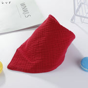 よだれかけ 涎かけ スタイ ビブ ベビー 赤ちゃん 女の子 男の子 ベビー用品 育児用品 三角巾 三角形 トライアングル スナップボタン 布製 無地 イエロー グレー ブルー シンプル カジュアル かわいい キュート 出産祝い プレゼント ギフト