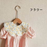 スタイ よだれかけ ビブ 前掛け ベビー 赤ちゃん 乳児 女の子 男の子 ドーナツ型 360度 スナップボタン 可愛い おしゃれ お祝い プレゼント ギフト
