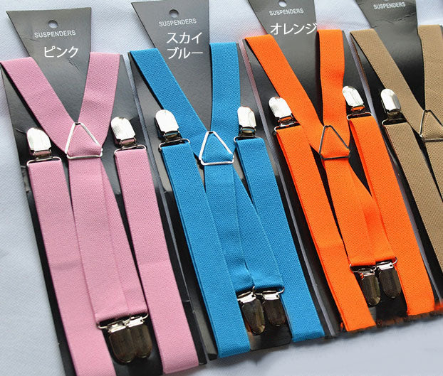サスペンダー レディース メンズ 男女兼用 ファッション小物 アクセサリー 商品画像5