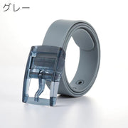 ラバーベルト レディース メンズ ユニセックス 男女兼用 シリコン ピンバックル プラスチックバックル 無地 単色 シンプル ソフト 柔らかい 男性 女性