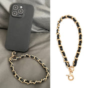 スマホストラップ 携帯ストラップ ハンドストラップ リストストラップ ナスカン付き チェーン 手首 おしゃれ シンプル スマホ 携帯 紛失 落下 防止