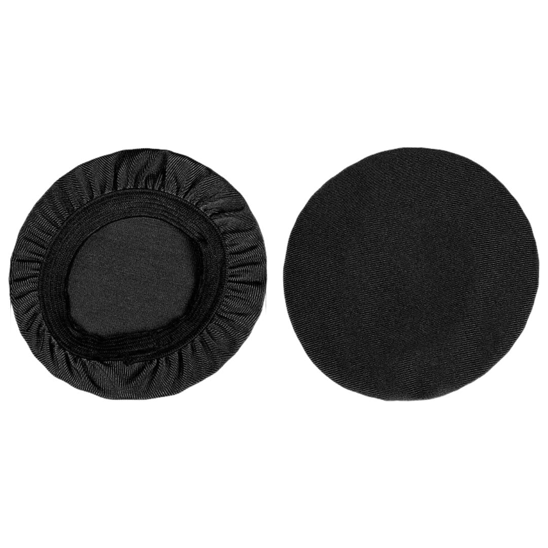 ヘッドホンカバー 単品 片耳用 イヤーパッド ヘッドセット イヤーカップ 汚れ防止 劣化 防止 軽減 防塵 プロテクター ガード 黒 ブラック ヘッドフォン