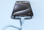 充電ケーブル タイプC Type-C CtoC 100W 急速充電 iPhone16対応 スマホ充電 タブレット PC 家電 パソコン用品 ゲーム 通信 データ転送 カラーバリエーション豊富 おしゃれ