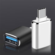 変換アダプター USB3.0 USB-A メス to USB-C Type-C オス OTG 充電 高速データ転送 携帯 持ち運び