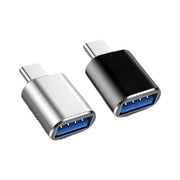 変換アダプター USB3.0 USB-A メス to USB-C Type-C オス OTG 充電 高速データ転送 携帯 持ち運び