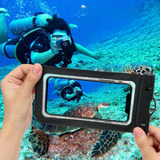 スマホ用防水ケース スマホ防水ケース IPX8 スマートフォン iPhone Android タッチ操作対応 ネックストラップ アンドロイド アイフォン 川 海 旅行 トラベル メンズ レディース
